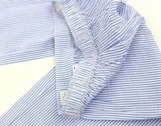 Kids ONLY cloud dancer/clear sky stribede bukser